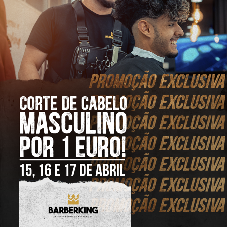 Promoção Imperdível: Cortes de Cabelo por 1 Euro!